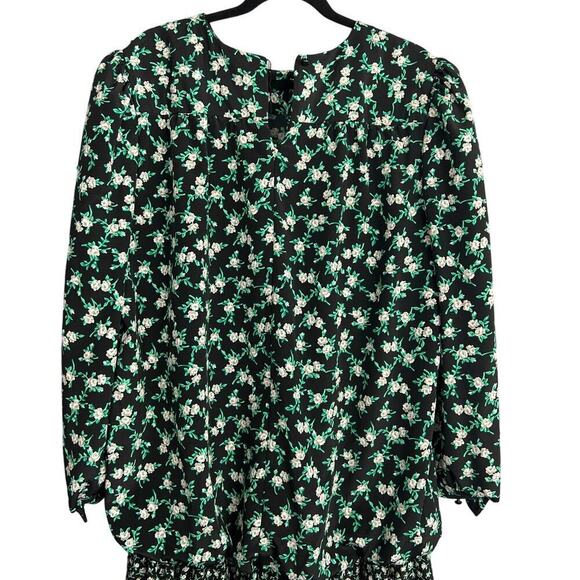 Vintage Robert Too Drop Waist Dress Size 16 1/2 - Picture 6 of 10